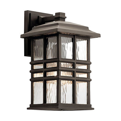 Kichler49830OZ   Beacon Square 1 LT Outdoor Wall Lantern OZ 120V