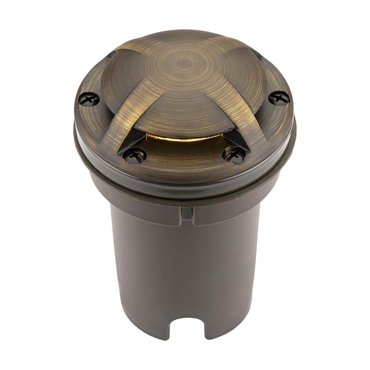 FX - FCZD6LEDGW360AB -FC 6LED Well Light with ZD, Ground Wash 360, Antique Bronze