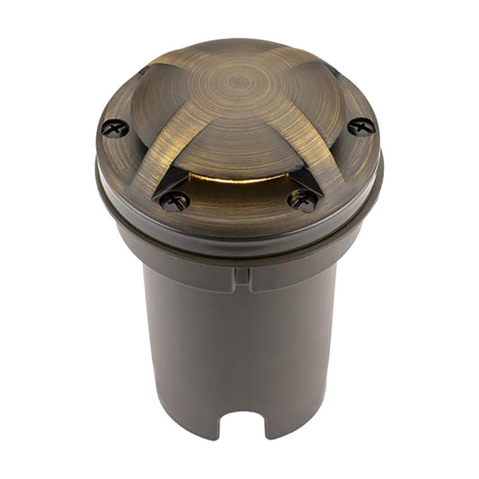 FX - FCZD6LEDGW360AB -FC 6LED Well Light with ZD, Ground Wash 360, Antique Bronze