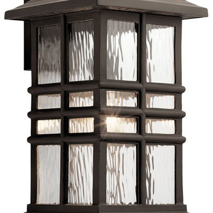 Kichler Olde Bronze Beacon Square 1 Light Wall Light No Lamp