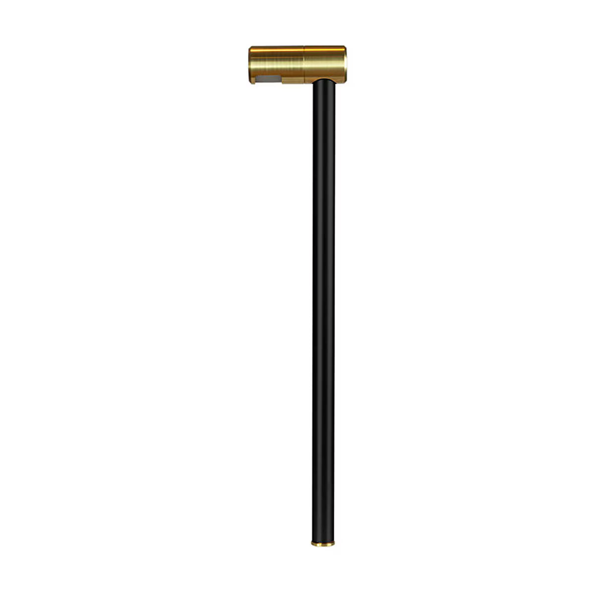 Brilliance-RDWD-BR-18-BR-STEM-NL- 90 Degree Path Light w/ 18 in. Brass Stem G4 Socket NL