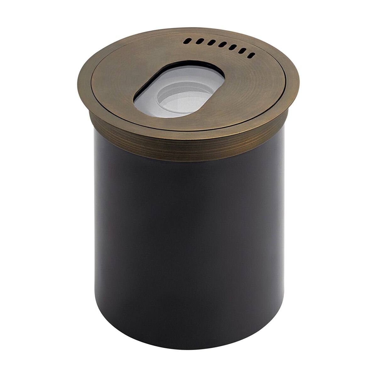 Kichler-15788CBR- 15788 Well Light with Brass Trim Centennial Brass Fi
