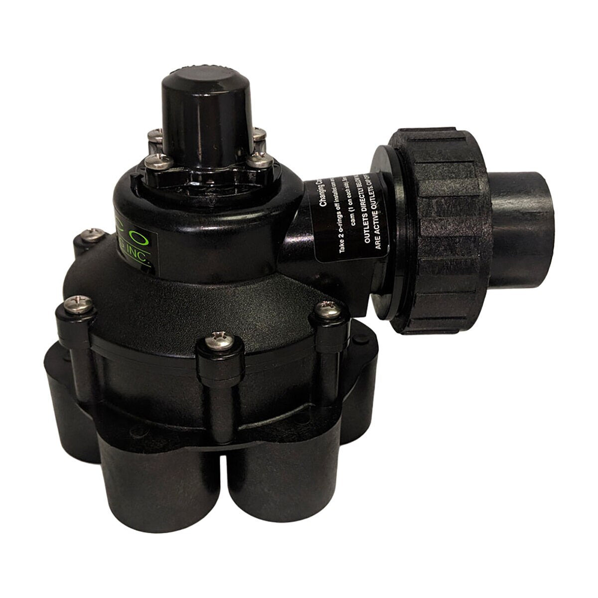 Fimco Valve Plastic 6 Zone L/Cam 1 in.