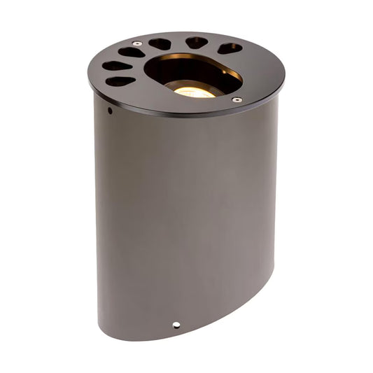 FX TE Well Light 10-15V Black No Lamp