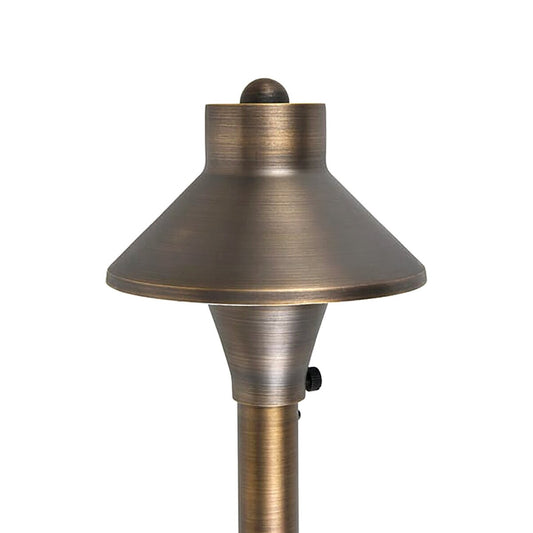 Elitco  P802 Path Light Antique Brass 5 in. No Lamp
