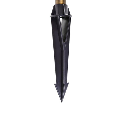 Elitco  P802 Path Light Antique Brass 5 in. No Lamp