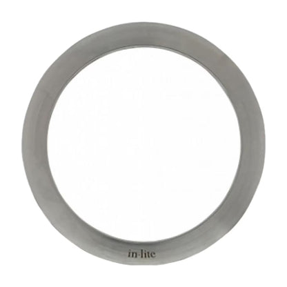 In-Lite-10702381- Design BV RING 68 Wall Mount Deck & Step Light Stainless Steel Finish, Aluminum Housing, 3 in. x 3 in. x 1/9 in. Dimensions