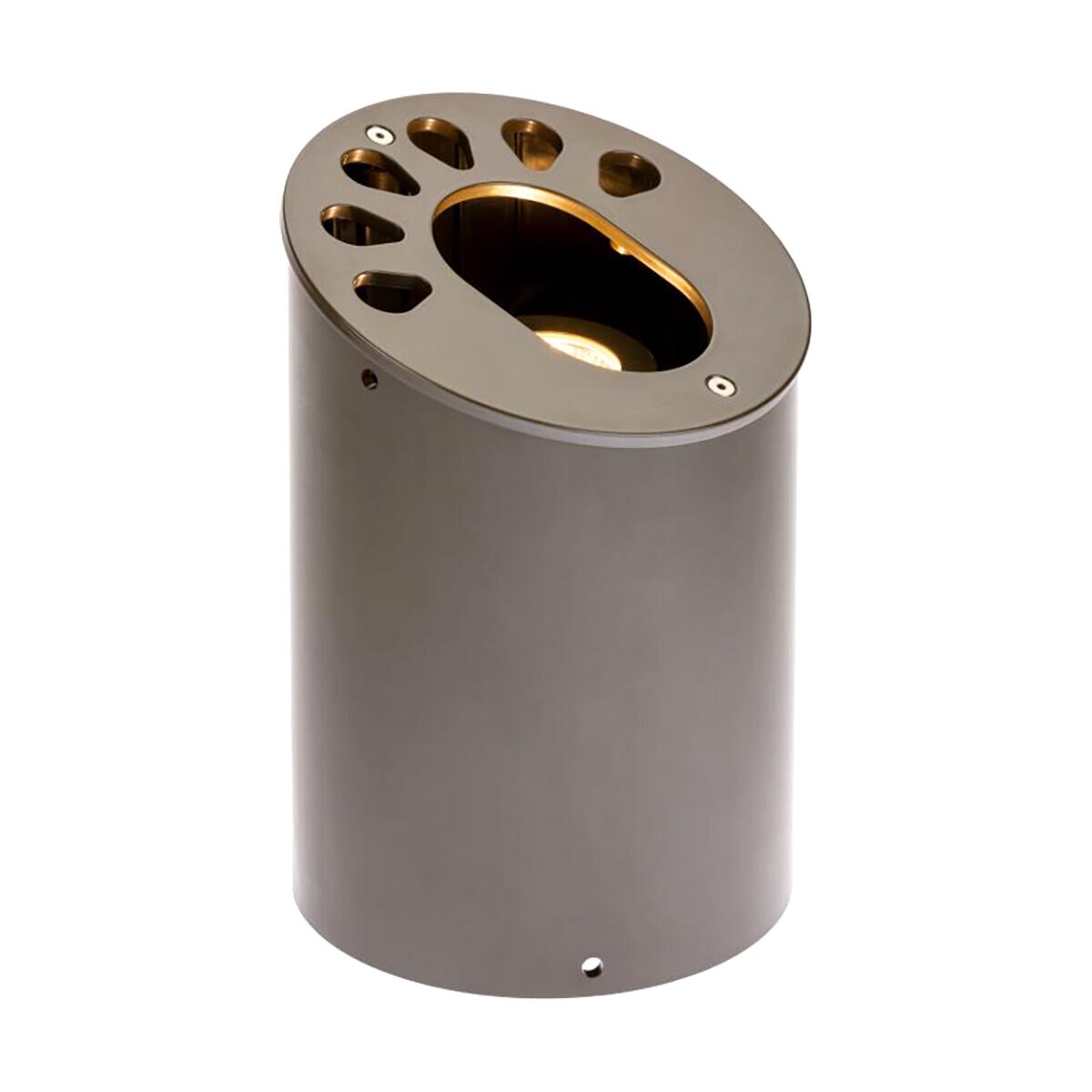 FX Well Light TE Bronze Metallic Powder Coat MR-16 5W ZD LED Brass Housing