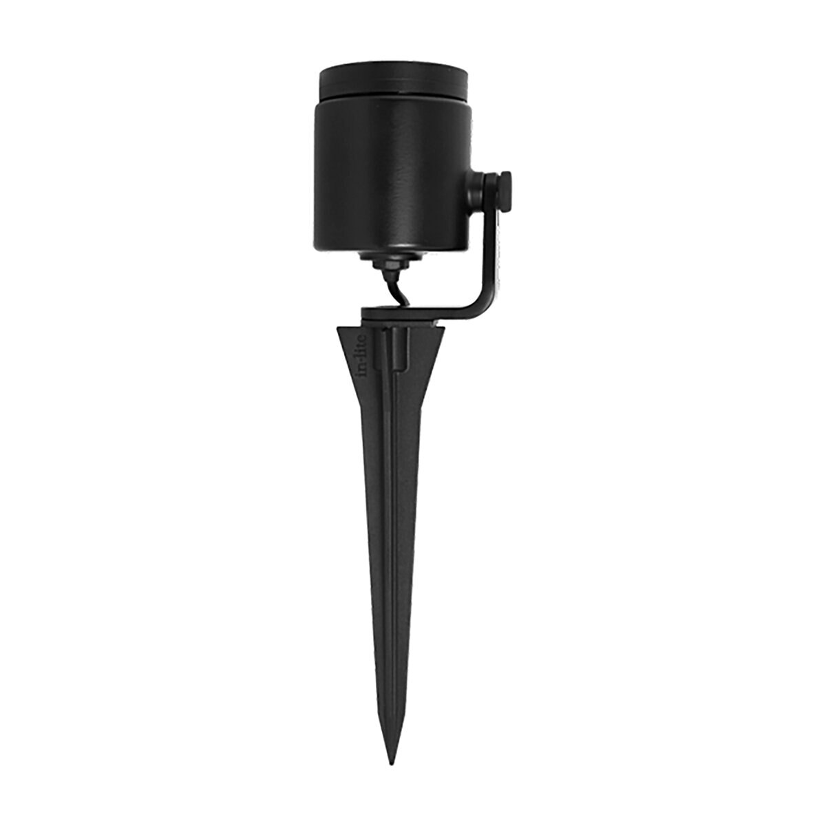 In-Lite-10401002- Big Scope Wide Outdoor Spotlight 12V Black Finish 5W LED 3100K