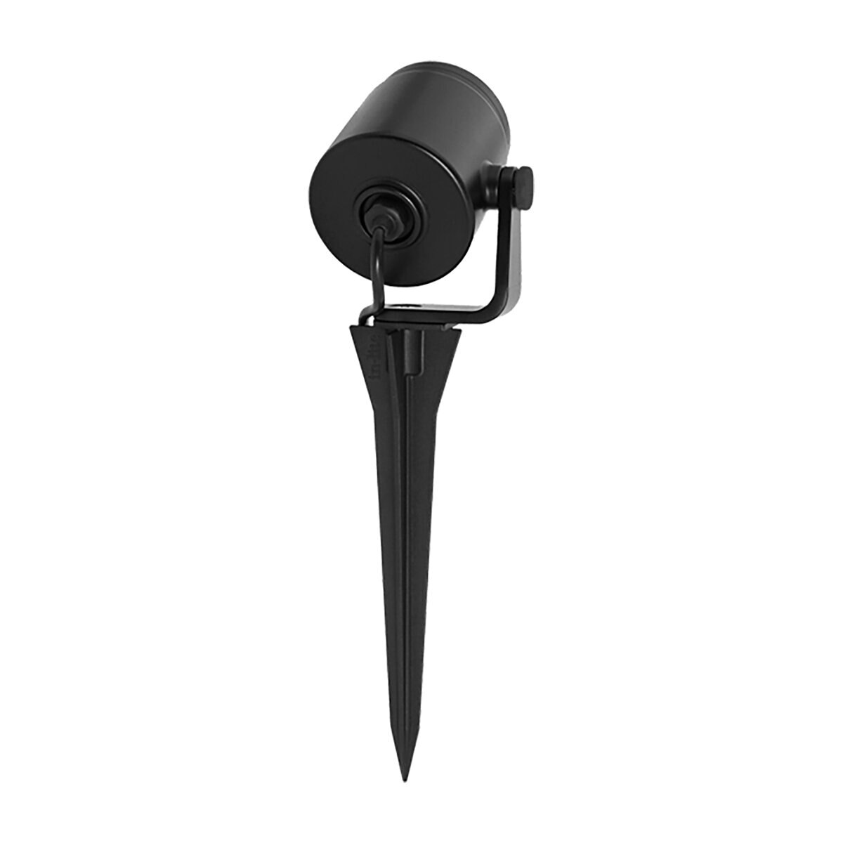 In-Lite-10401002- Big Scope Wide Outdoor Spotlight 12V Black Finish 5W LED 3100K
