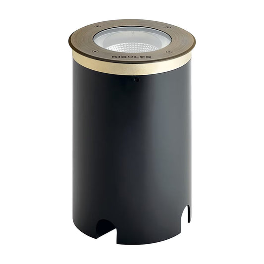 Kichler16230CBR30   In-Ground Light C-Series 20W Centennial Brass 6-1/4 in. LED 3000K 45 Degree