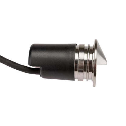 FX VO Wall Light ZD Round Faceplate Stainless Steel LED