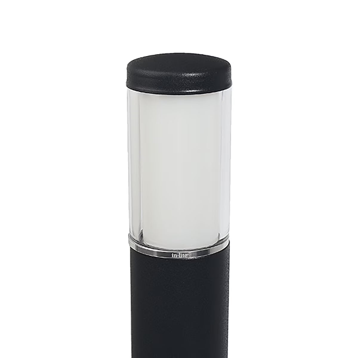 In-Lite-10201716- Liv Dark Bollard Path Light 12V Dark Gray LED 24 in.