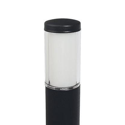 In-Lite-10201716- Liv Dark Bollard Path Light 12V Dark Gray LED 24 in.