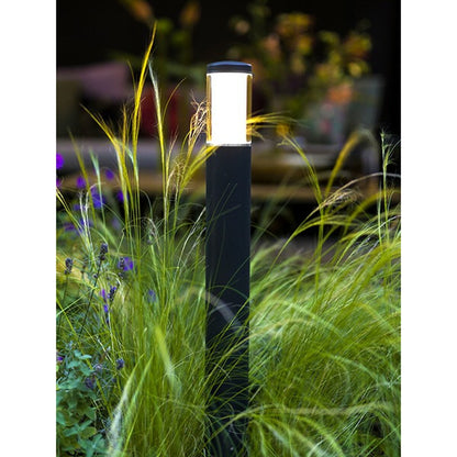 In-Lite-10201716- Liv Dark Bollard Path Light 12V Dark Gray LED 24 in.