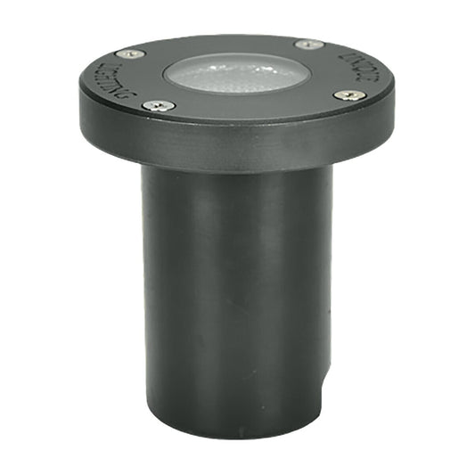 Unique NOVAF-NL-BK Nova Flat In-Ground Light Brass Housing Black Finish No Lamp