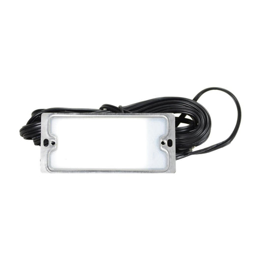 Unique  VO8H-L427-FM-P Voyager 8 in. Flush Mount Hood Step Light Weathered Brass 4W 2700K LED Painted