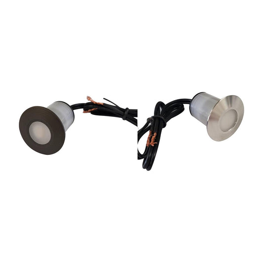 Tru-ScapesTS-M15DOT-SS   MODERN Dot Light 1-1/2 in. .2W LED 4000K stainless steel finish.