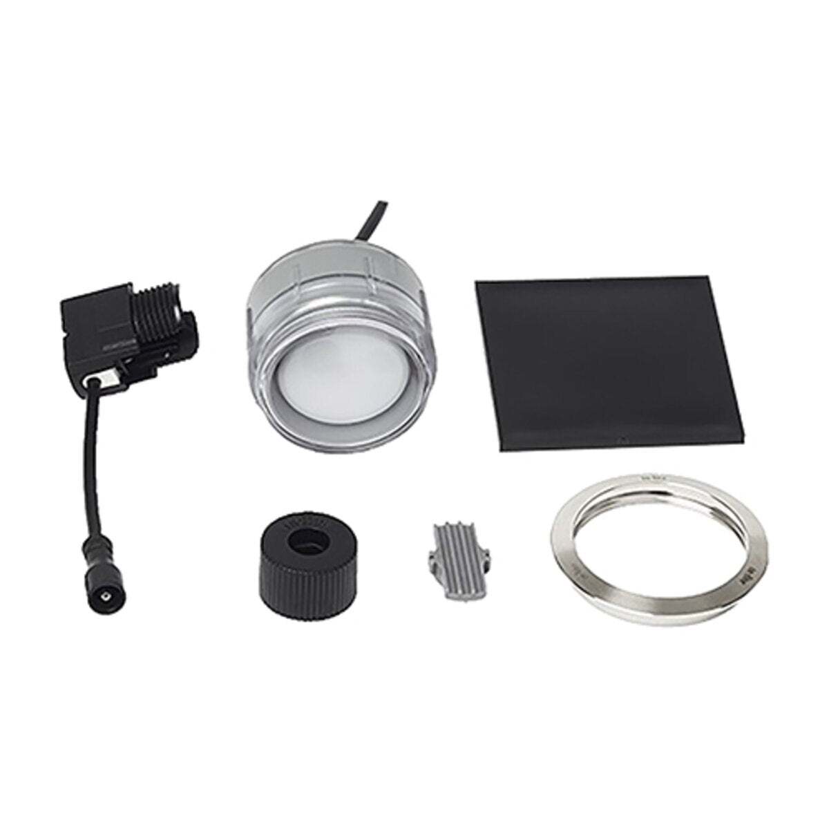In-Lite -10101702-FUSION 60 Recessed Ground Fixture 12V 1 VA 1W Warm White 60 mm/2-3/8 in.