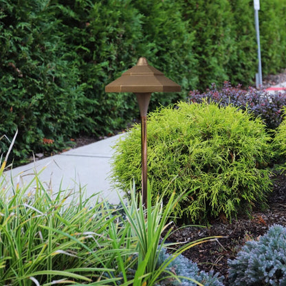 CAST -CCL1CB-Chelsea London Path Light Copper Stem Bronze No Lamp