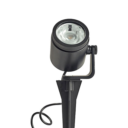 In-Lite-10400902- Big Scope Narrow Outdoor Spotlight 12V Black Finish 5W LED 3100K