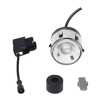 in-lite -10103210-BLK-Big Flux Outdoor Ground Spotlight 12V Black Finish 3W Warm White