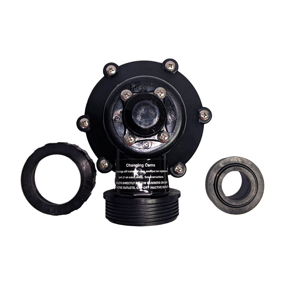 Fimco 4-Zone Irrigation Valve Plastic 1 in.