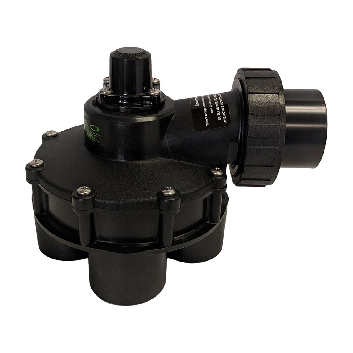Fimco 4-Zone Irrigation Valve Plastic 1-1/2 in.