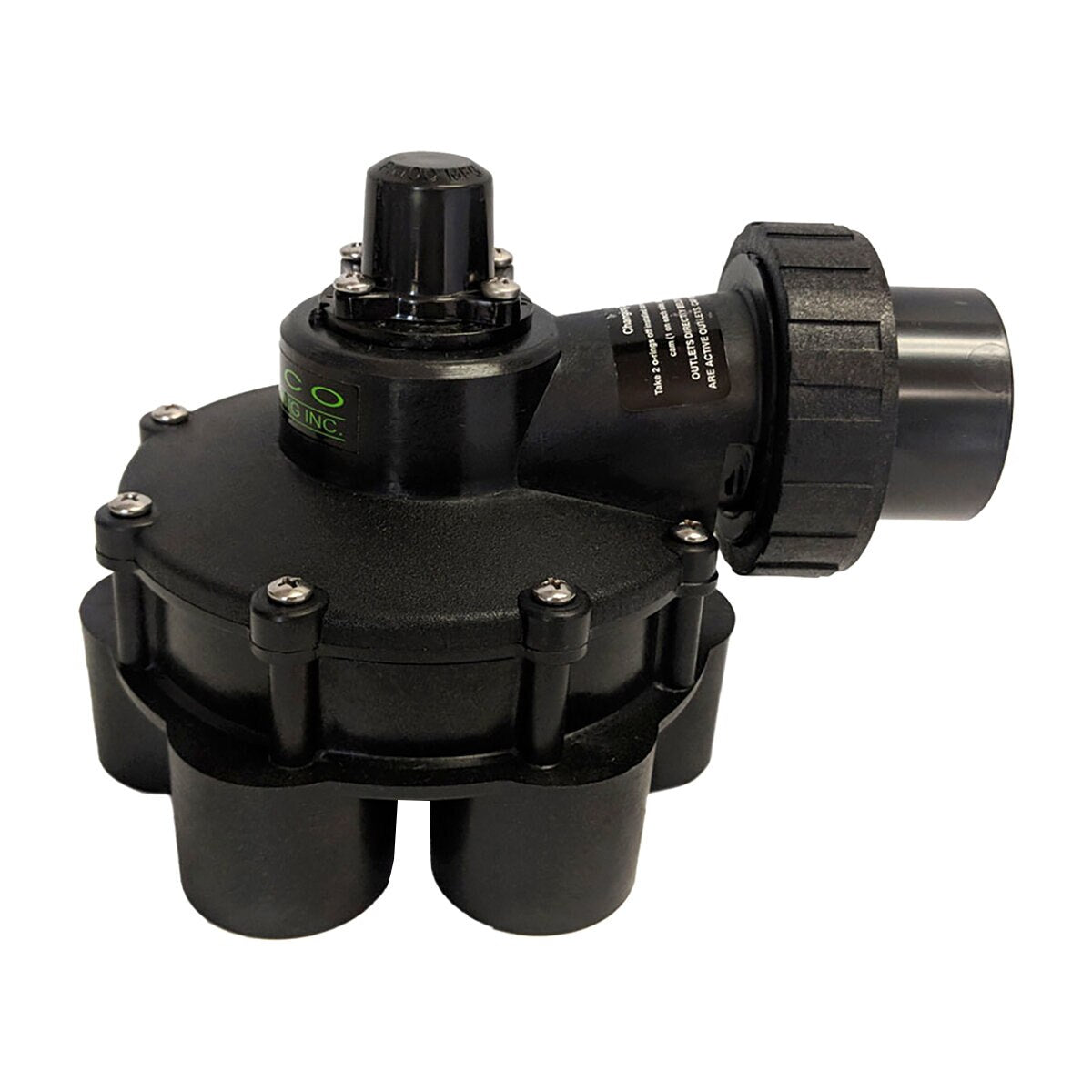 Fimco 6-Zone Irrigation Valve Plastic 1-1/4 in.