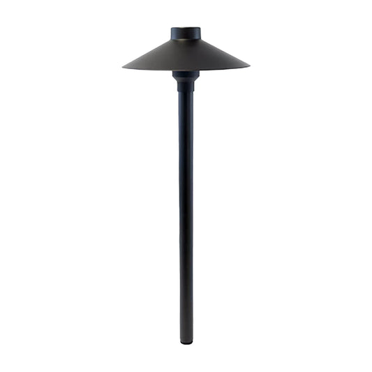 Brilliance-BD-PL-ECO-G4- Metal Works Black Diamond Path Light Blackened Brass 3W LED 240 Lumens 2700K