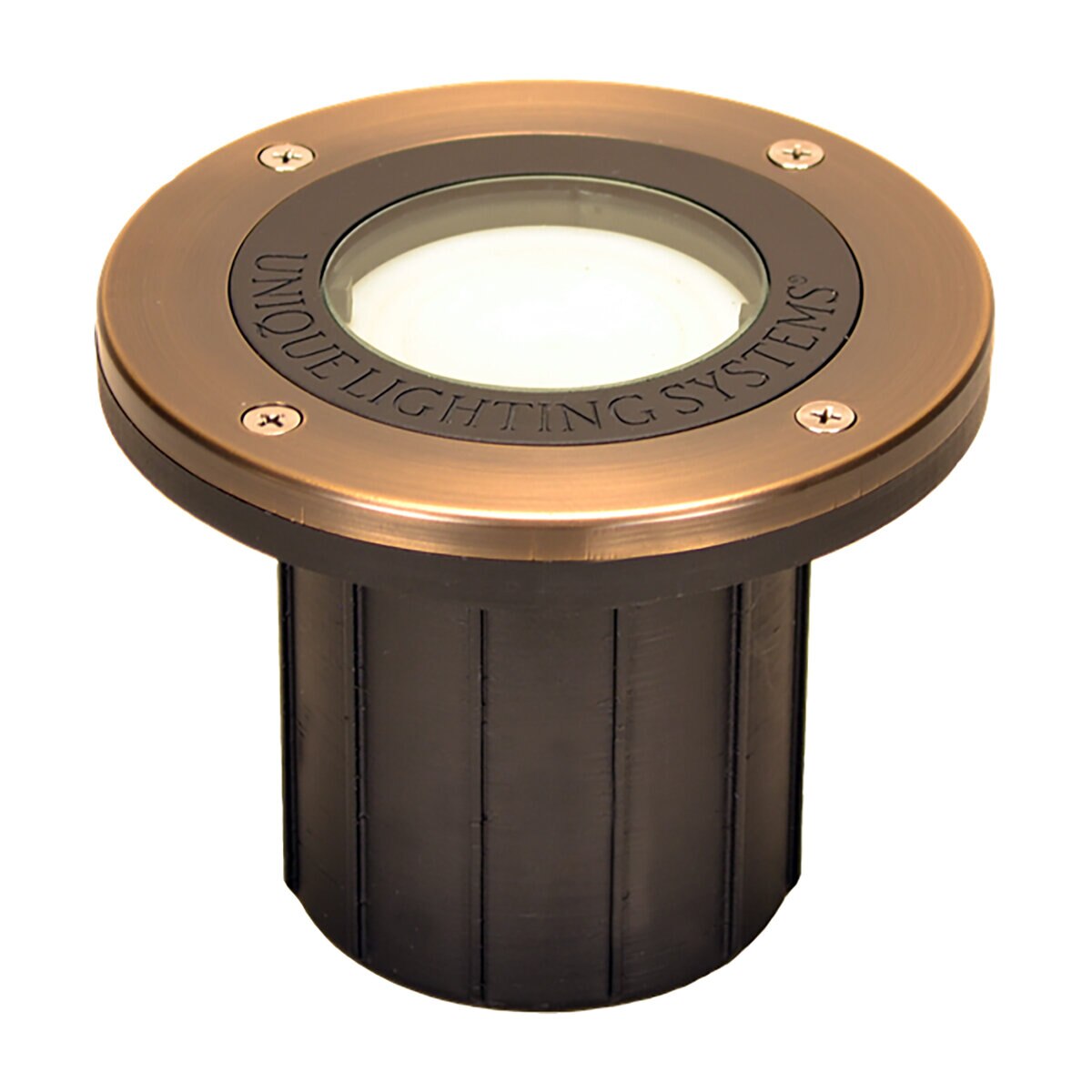 Unique MON-RCSOAB INSPIRA Monet Well Light Weathered Brass with Adjustable Beam RGB CCT LED