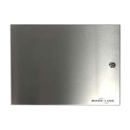 Baseline BL-5200XS-R12   12 - Station 5200R - Series Powered Bicoder In a Large Stainless - Steel Wall Mount Cabinet
