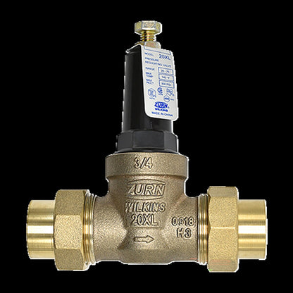 Wilkins 20XL Pressure Reducing Valve, Lead Free 3/4 in. Double Union FNPT