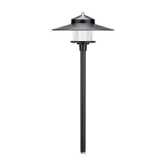 Vista  PR-9260-B-150-W-G4  PR-9260 Round Path Light Black G4 1.5W Ground Mount Aluminum