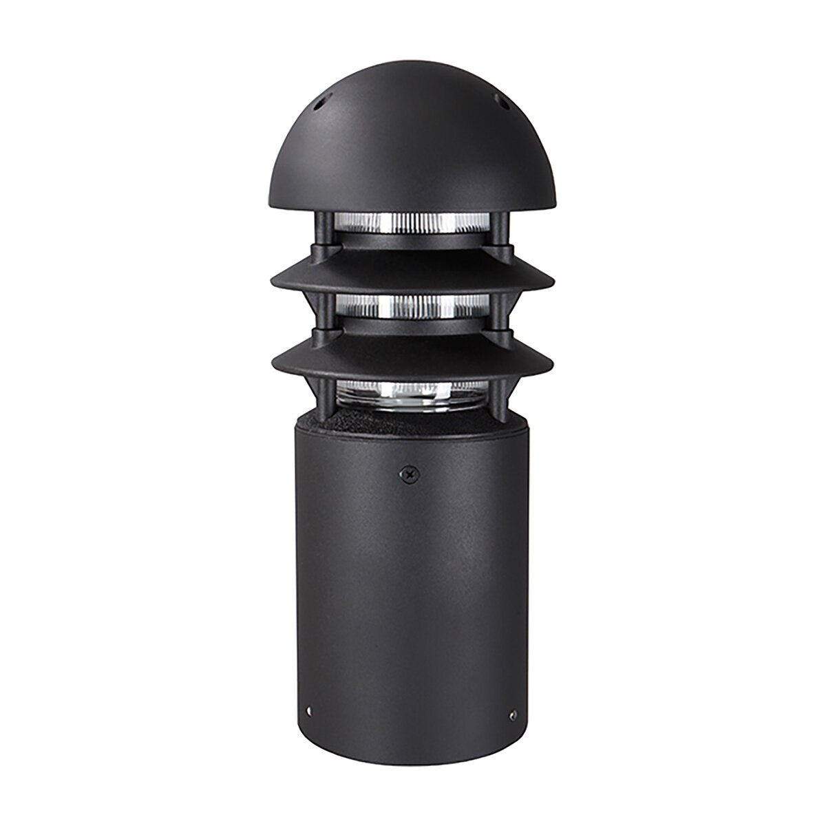 Vista  BR-8226-B-150-W-G4 BR-8226 Bollard Black G4 1.5W Ground Mount Aluminum