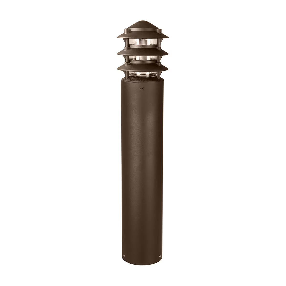 Vista  BR-8231-Z-150-W-G4 BR-8231 Bollard Bronze G4 1.5W Ground Mount Aluminum