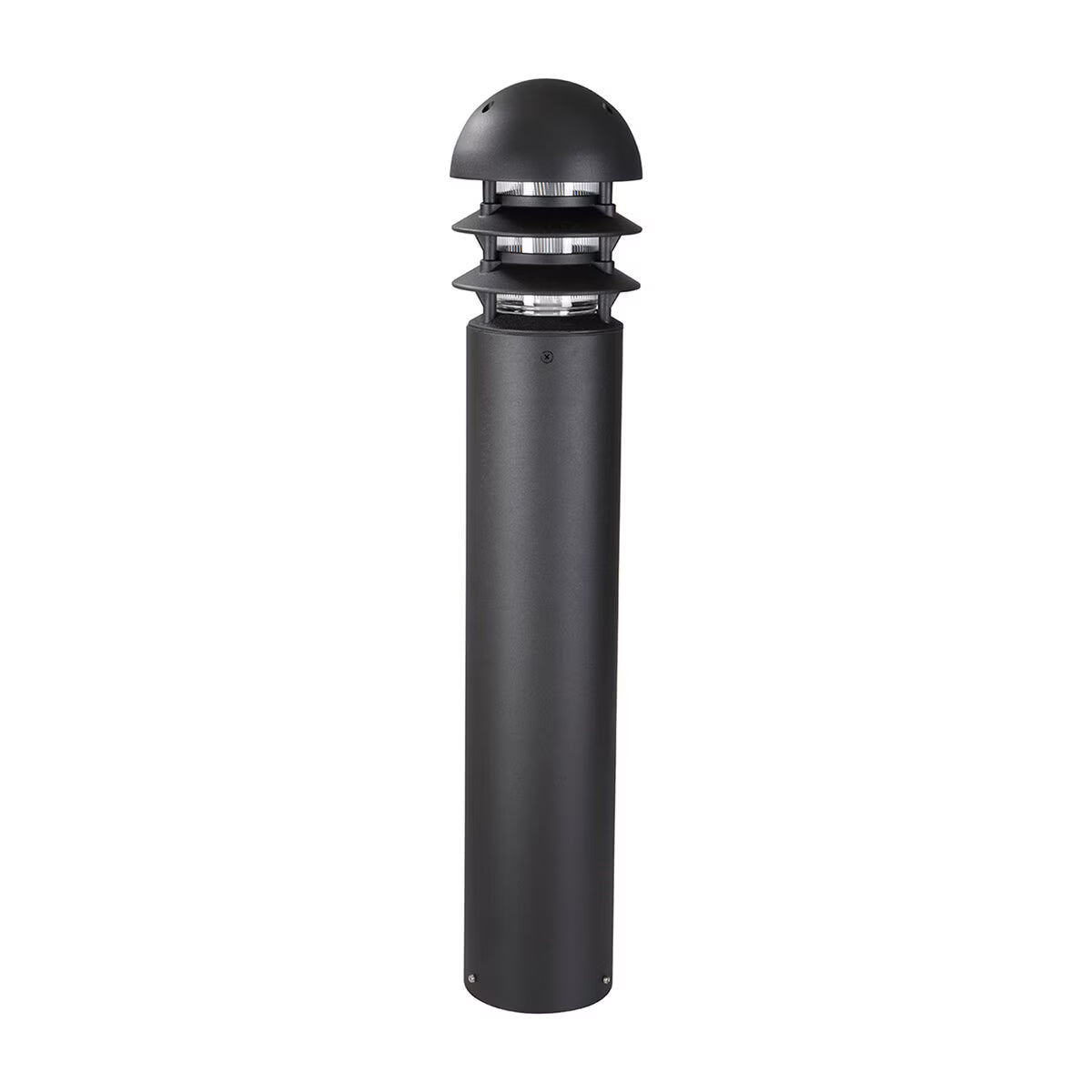 Vista BR-8228-B-150-W-G4  BR-8228 Bollard Black G4 1.5W Ground Mount Aluminum