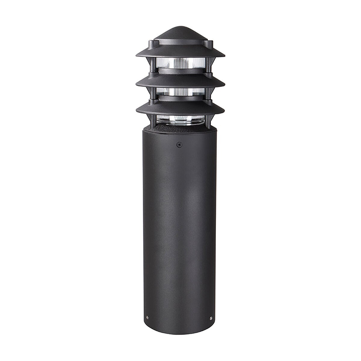 Vista  BR-8230-B-150-W-G4 BR-8230 Bollard Black G4 1.5W Ground Mount Aluminum