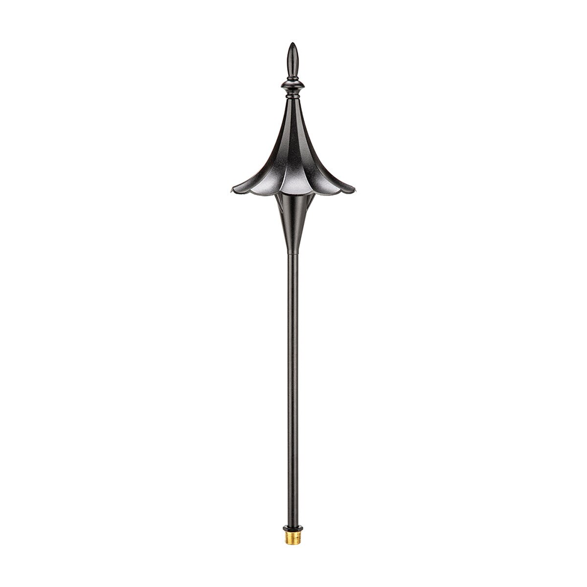 Vista  PR-6511-B-150-W-G4  PR-6511 Tudor Path Light Black G4 1.5W Ground Mount Aluminum