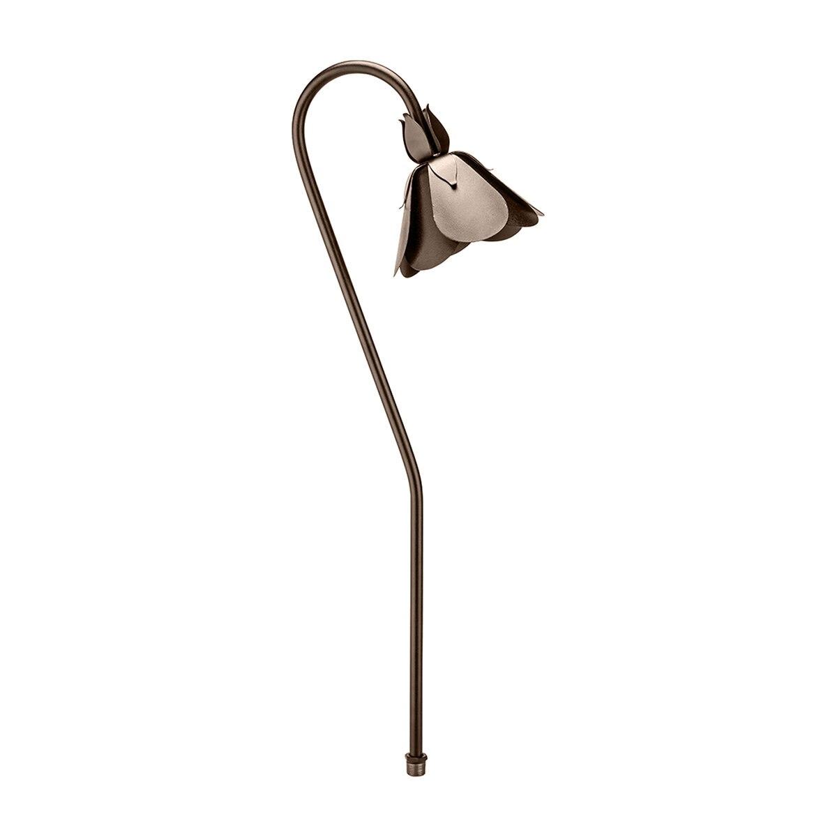 Vista  PR-6506-Z-150-W-G4  PR-6506 Petal Path Light Bronze G4 1.5W Ground Mount Aluminum