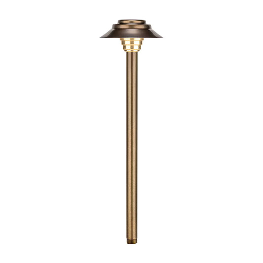 Vista PR-2160-BSO-150-W-G4  PR-2160 Path Light Olde Brass G4 1.5W Ground Mount
