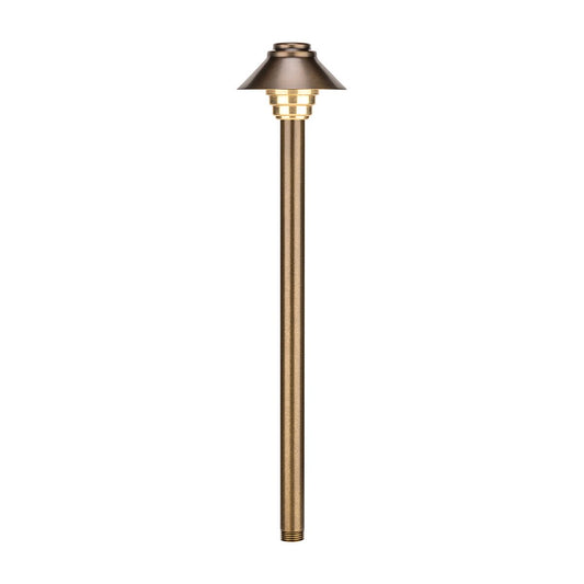 Vista PR-2165-BSO-150-W-G4   PR-2165 Path Light Olde Brass G4 1.5W Ground Mount