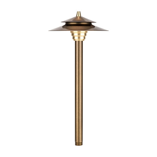 Vista  PR-2125-BSO-150-W-G4  PR-2125 Path Light Olde Brass G4 1.5W Ground Mount