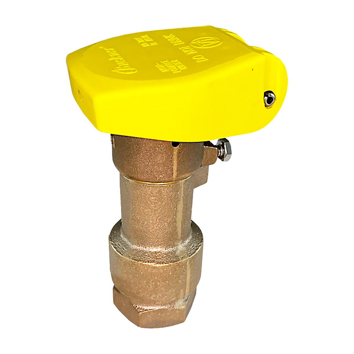 1-1/2 in. x 1-1/4 in. QCV w/YELLOW COVER BUCKNER