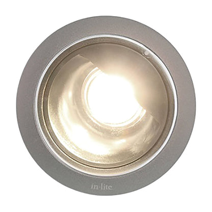 in-Lite-10104180- Luna Recessed Ground Fixture / Warm White / 60mm / 2-3/8in / 12V