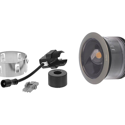 in-Lite-10104180- Luna Recessed Ground Fixture / Warm White / 60mm / 2-3/8in / 12V