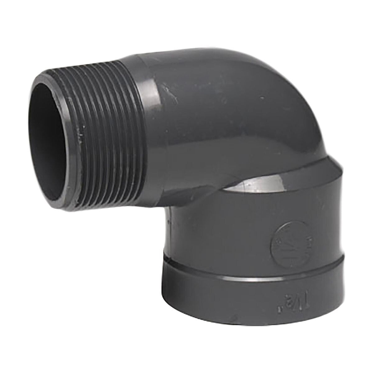 812-010  Sch 80 PVC 90 Degree Street Elbow 1 in. MIPT x FIPT