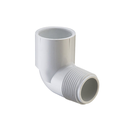 410-012 1-1/4 PVC 90 Street Ell Mpt x Soc  | Spears