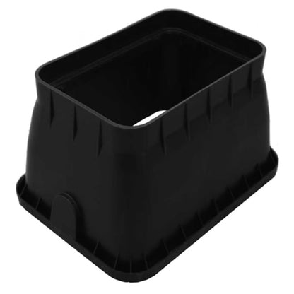 Highline Standard Valve Box Body (only) Rectangle 11 in. x 16 in. x 12 in.H Black Closed Mouse Holes