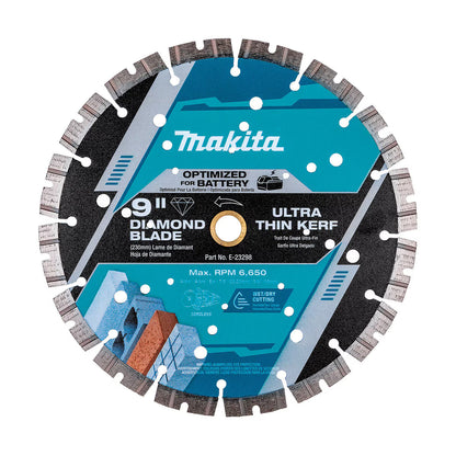 Makita 9 in. Thin Kerf Segmented Diamond Blade